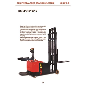 COUNTERBALANCE STACKER ELECTRIC KX CPD B