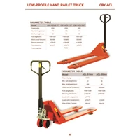 Low-Profile Hand Pallet Truck CBY ACL
