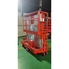 Aluminium Ladder Elektrik Platform Work 12Meter Double Mast 3