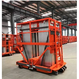 Tangga Hidrolik - Vertical Lift Aerial Aluminium Platform Work - Double Mast
