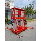 Electric Ladder Hydraulic Aluminum Platform Work 16 Meter Double Mast 2