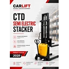 Semi Elektrik Stacker CTD 1.5T 1