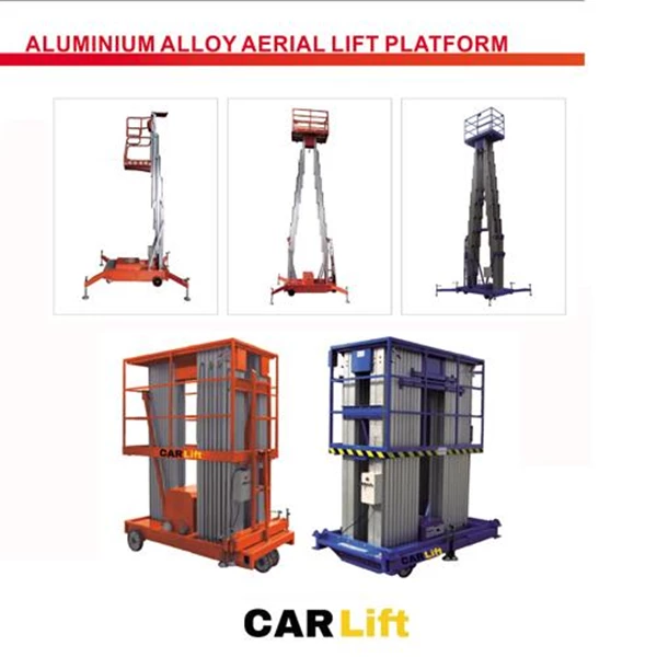 Aluminium alloy aerial lift platform