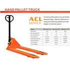 Hand pallet truck seri ACL 1